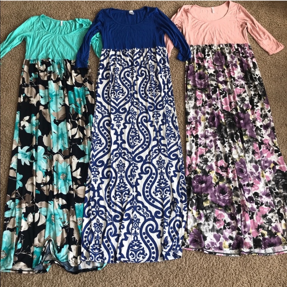 Pink Blush maternity dresses size XL